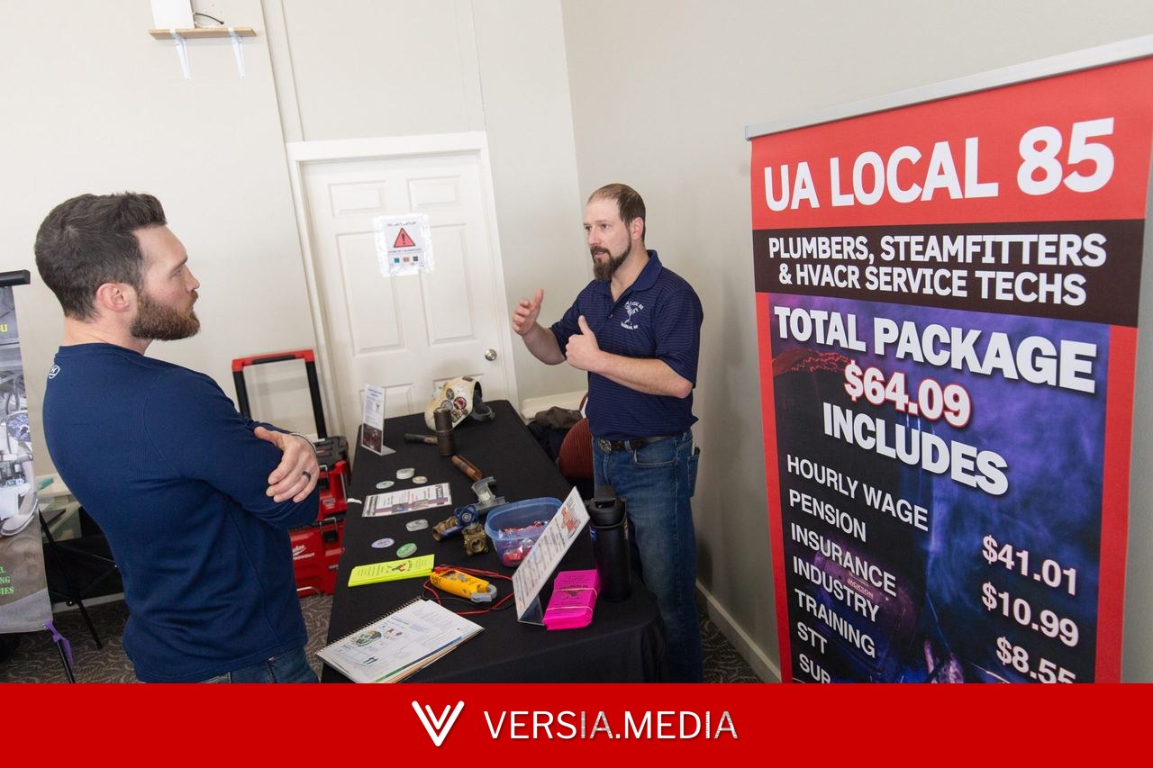 Advertising, training fairs, free tuition: How one state is trying to get more men into college